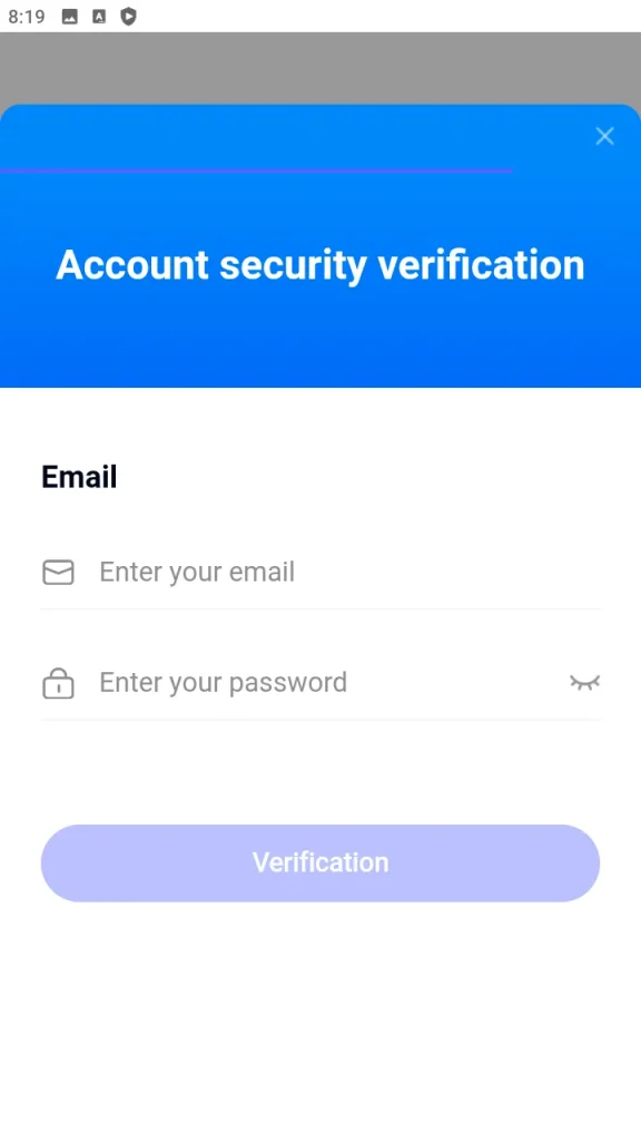 Identity Verification Before Account Deletion