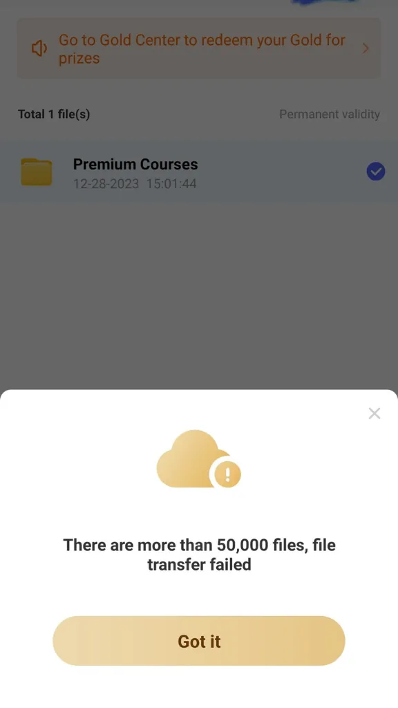 Premium TeraBox Max File Limit