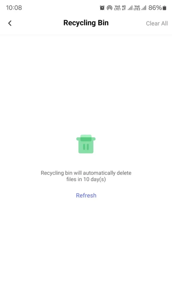 TeraBox Free Recycle Bin